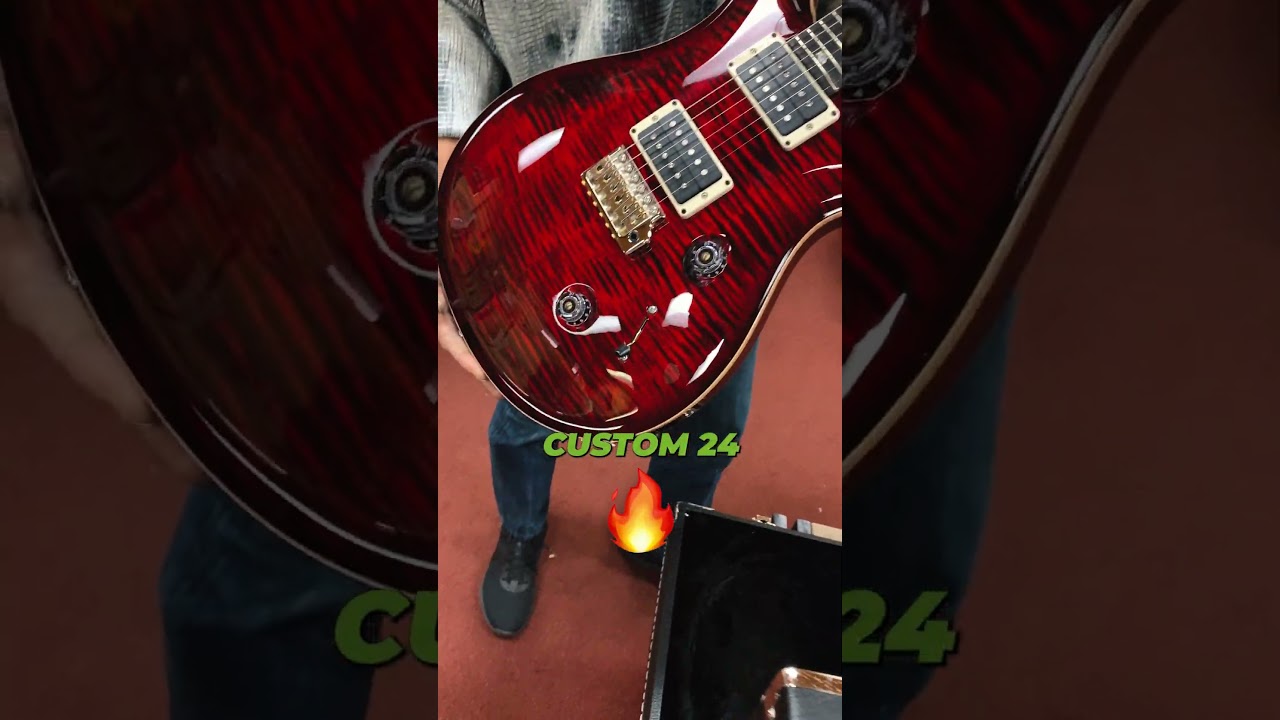Just arrived 🔥 PRS Core Series Custom 24 Rosewood Fingerboard Fire Red
