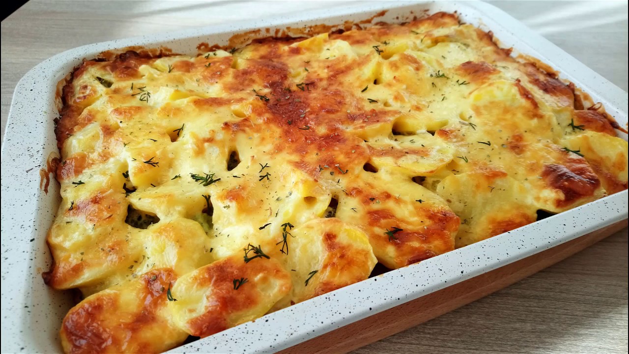 🥦 Zapiekanka ziemniaczana z kurczakiem i brokułami 🥦