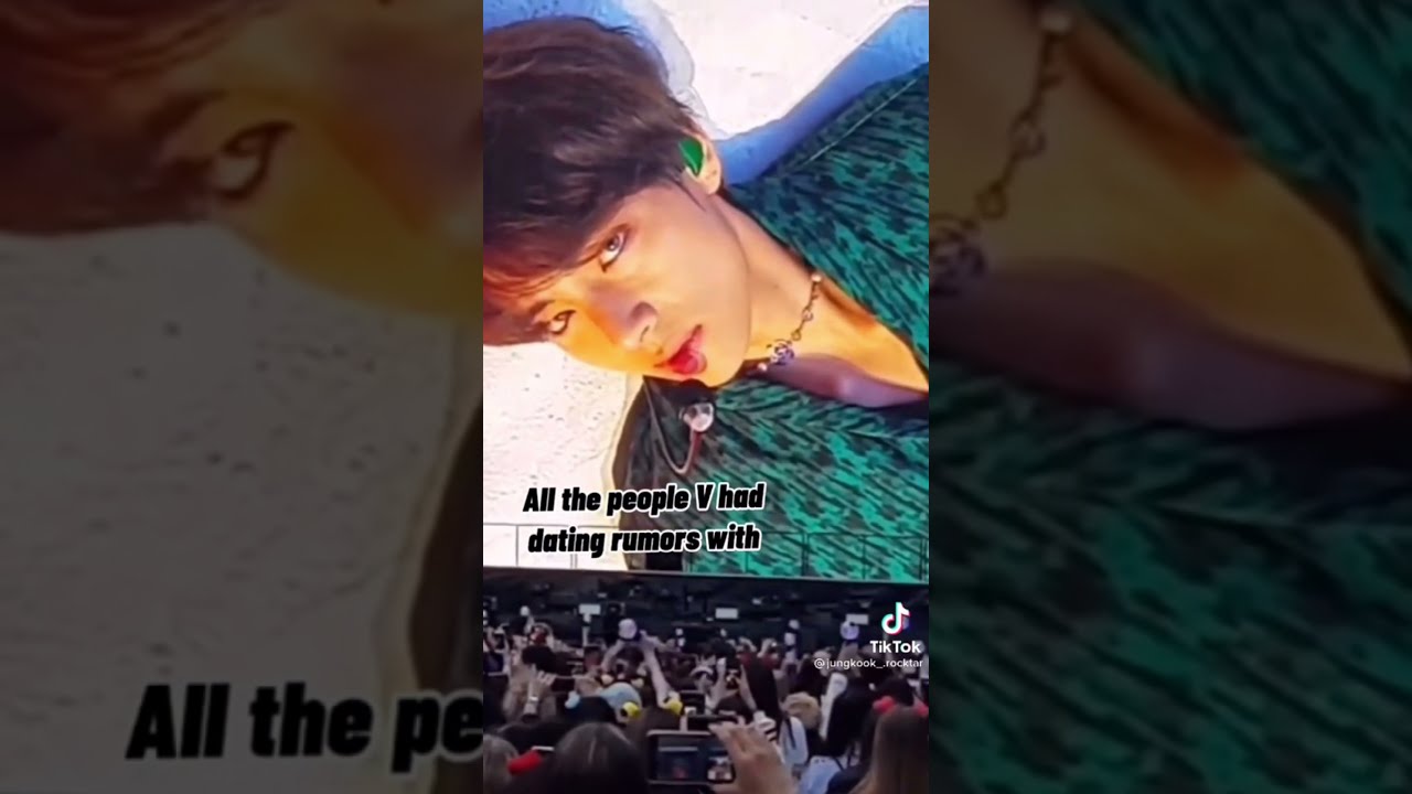 All the people BTS V had dating rumours with🥺