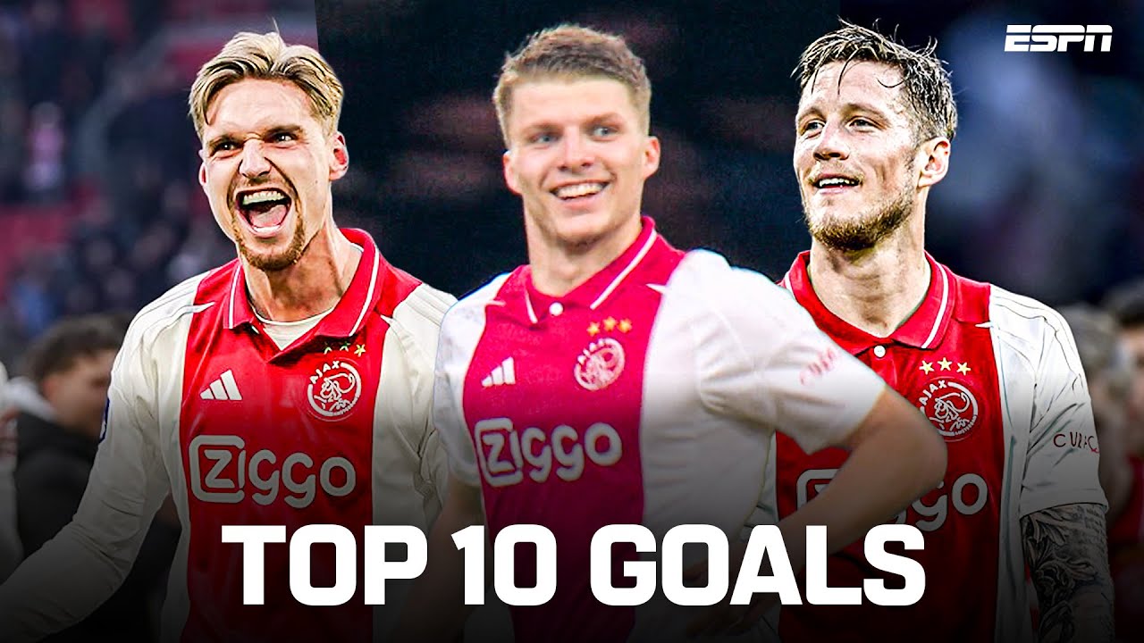 De 🔟 𝐌𝐎𝐎𝐈𝐒𝐓𝐄 𝐆𝐎𝐀𝐋𝐒 van Ajax in de Eredivisie 2024/25 ☄️