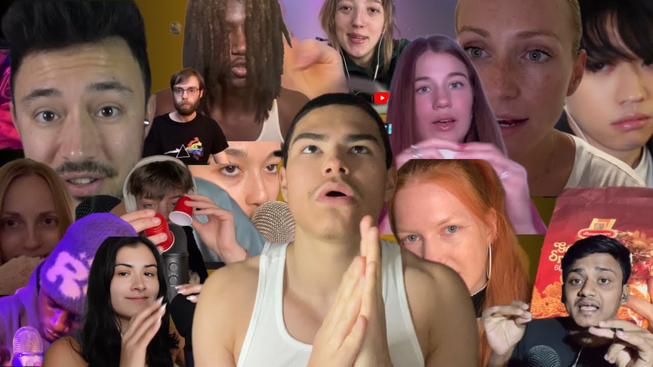 ASMR WITH A BUNCH OF ASMRTIST AND SUBSCRIBERS 2 (11,000 SUBSCRIBER SPECIAL⭐️) 20+ ASMRTIST
