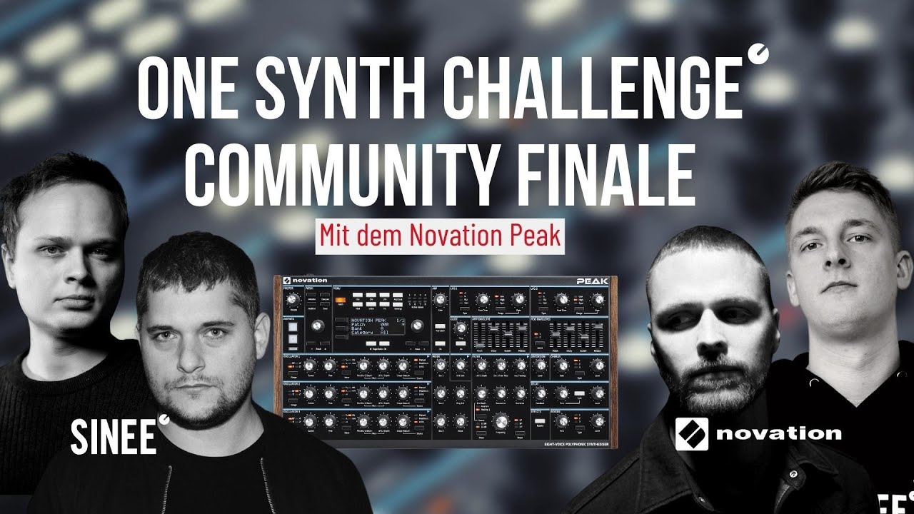 One Synth Challenge Finale - Florian Meindl, Henning Baer, Moritz Hofbauer, Thorge & Björn Torwellen