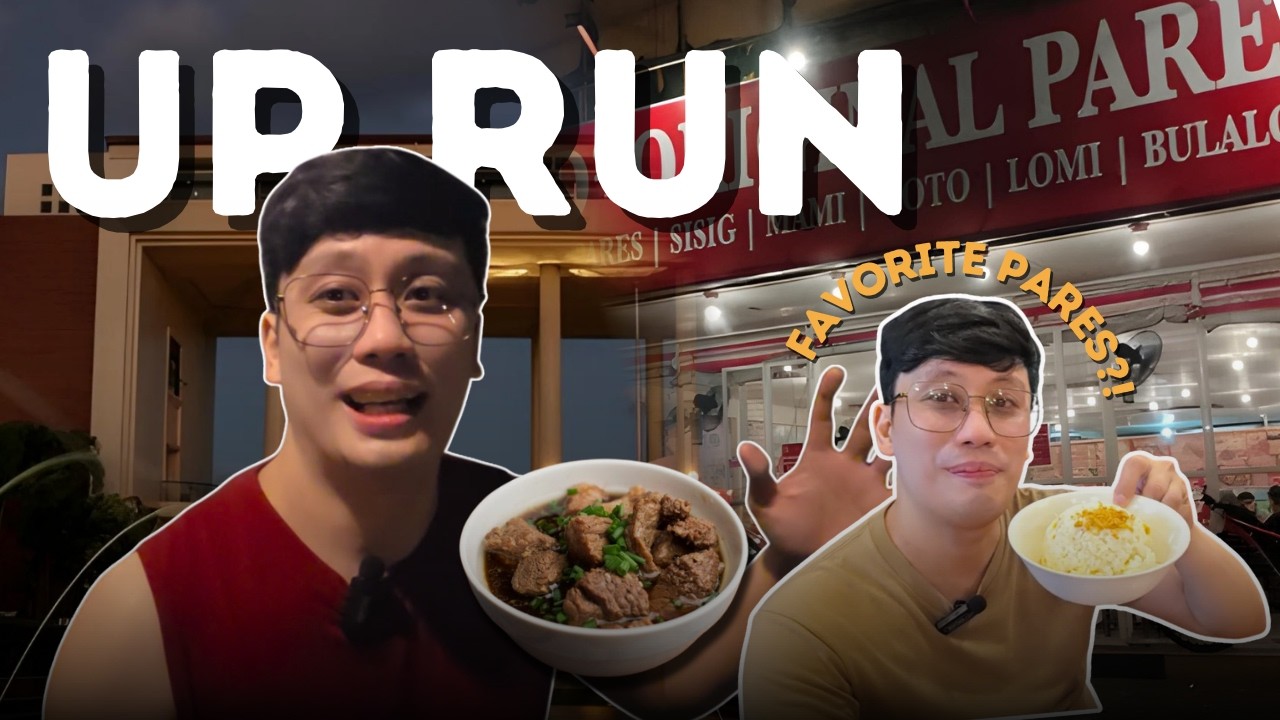 Tumakbo sa UP at biglang nag PARES!