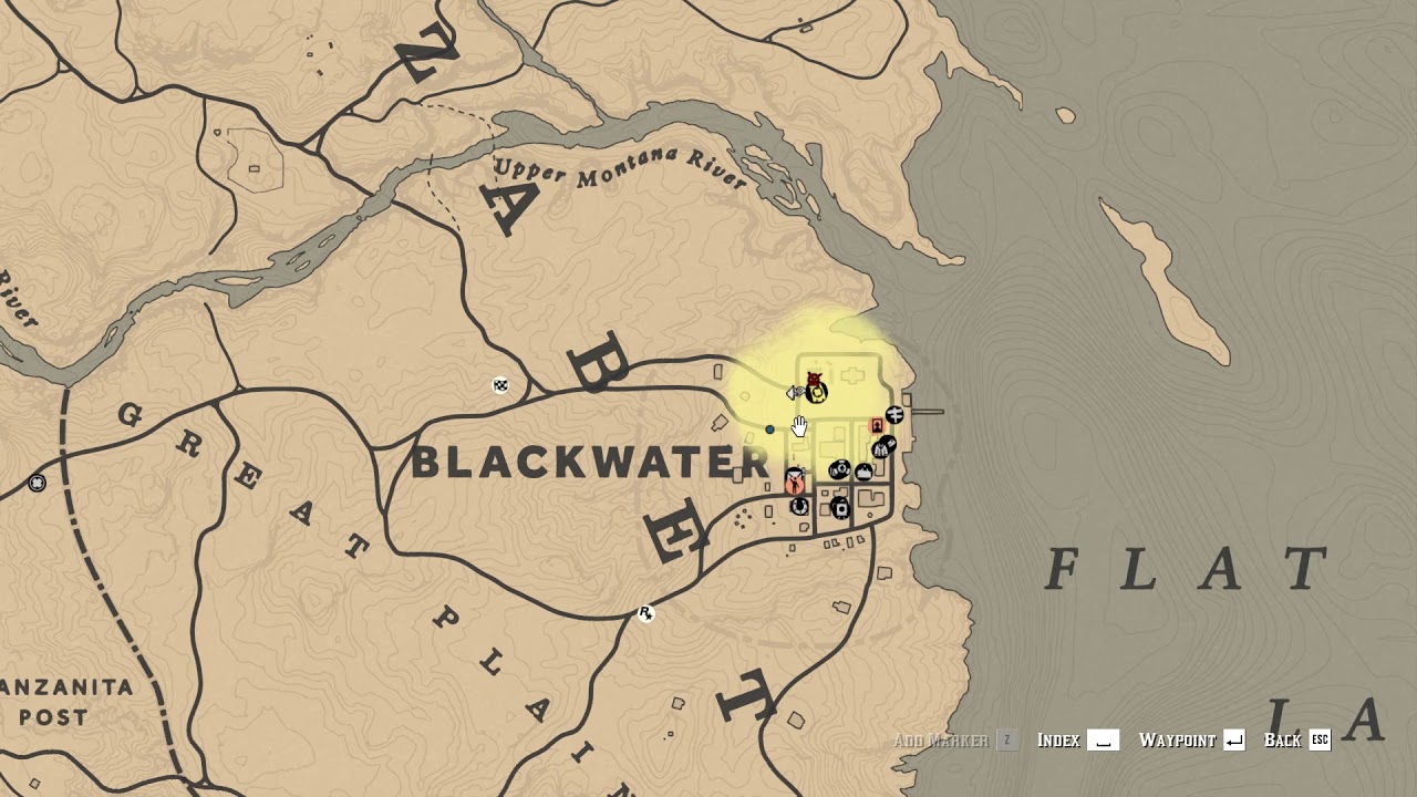 Red Dead Redemption 2 Online BLACKWATER Antique Alcohol Location