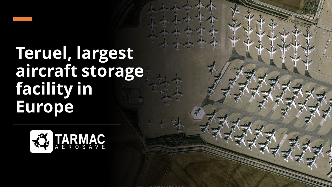 TARMAC Aerosave - TERUEL, largest aircraft storage facility in Europe