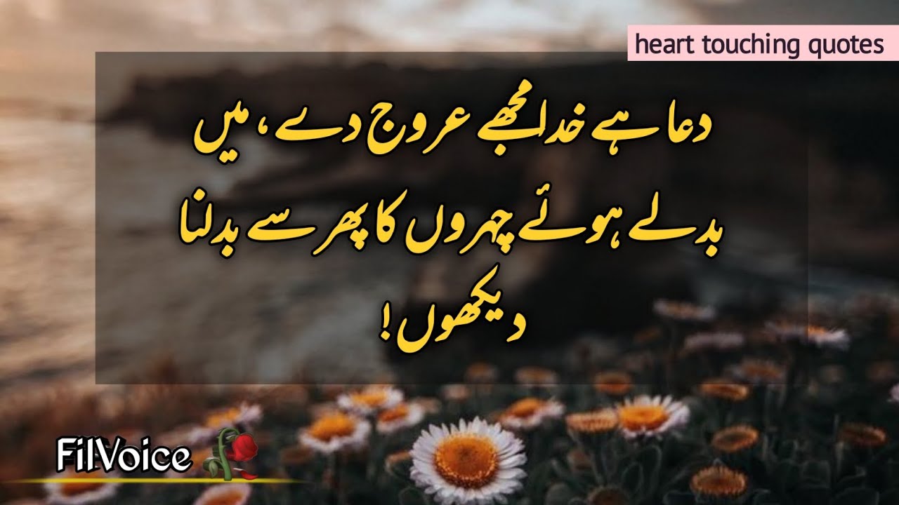 Islamic Quotes Urdu | Urdu Poetry | True Line Urdu Poetry | FilVoice Poetry 🥀