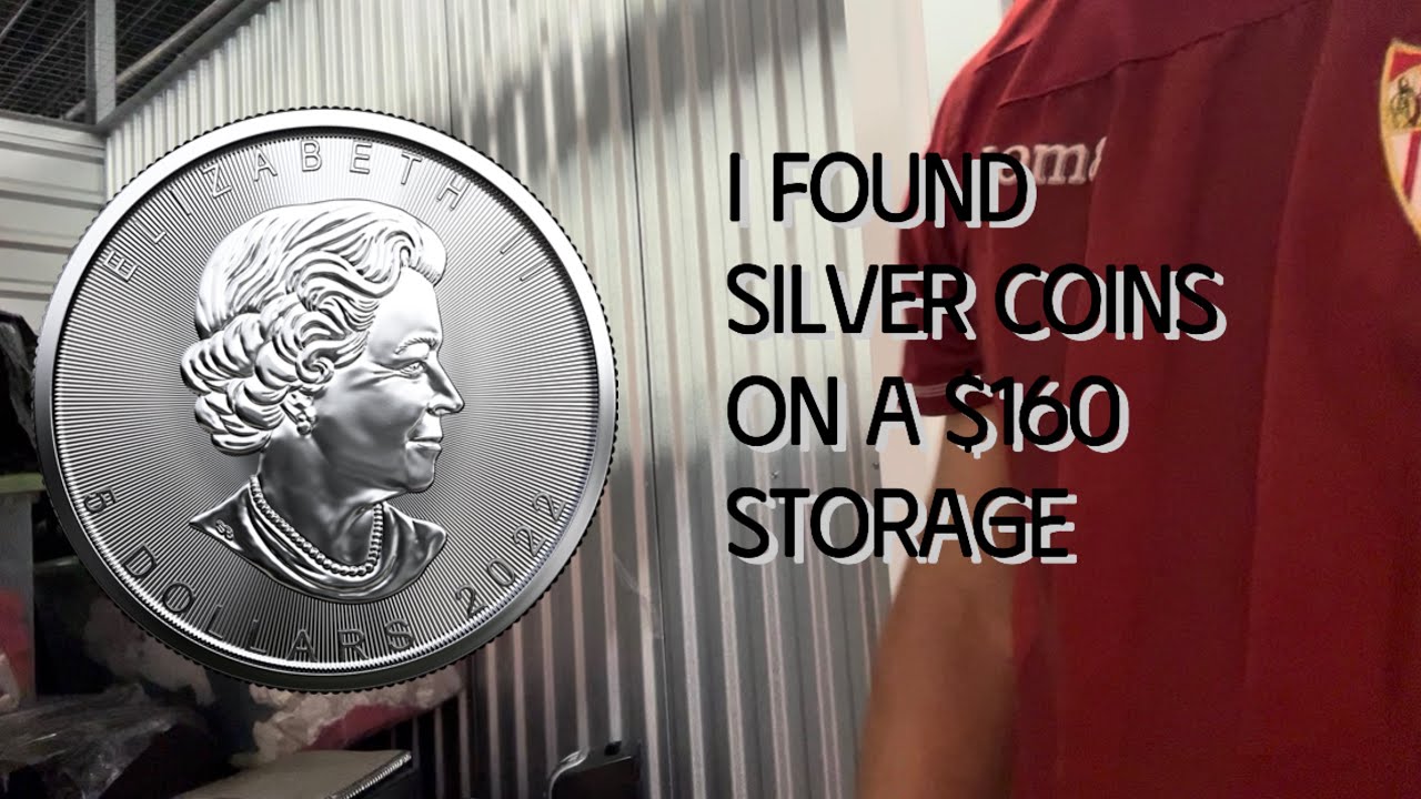 Abandoned storage units finds silver coins
