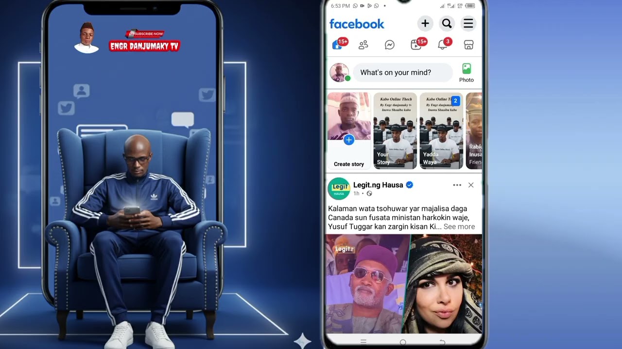 Yadda Ake Voice Chat Na Murya A Facebook Kamar yadda Ake Voice Chat A Whatsapp Cikin Sauki 