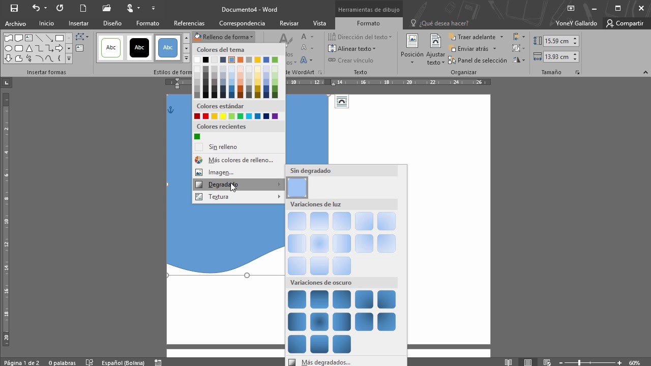 Cómo hacer un diptico o biptico en Word