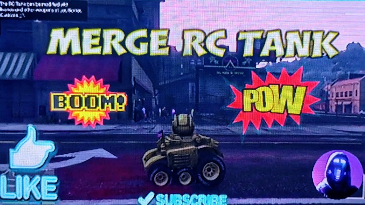 bogden job merge rc mini tank