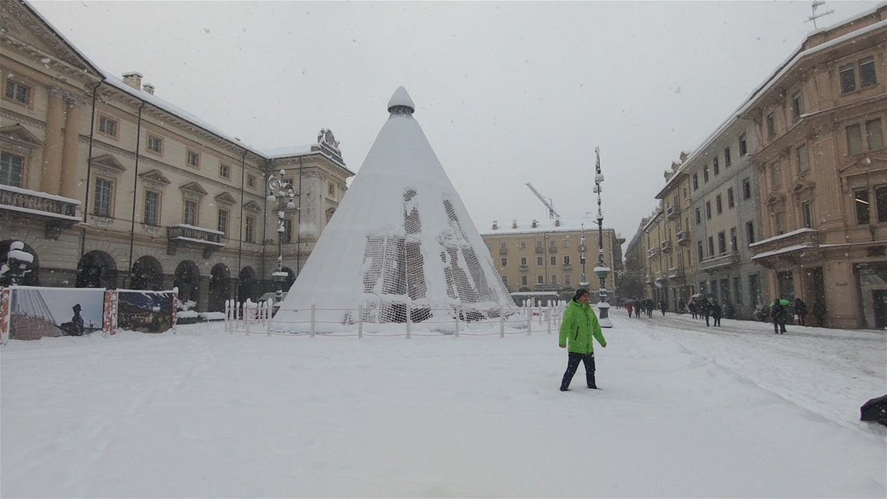 La Neve del 13 dicembre 2019 ad Aosta