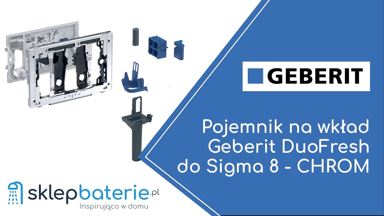 Pojemnik na wkład Geberit DuoFresh do Sigma 8 cm GEBERIT 115.063.21.1 - SklepBaterie.pl