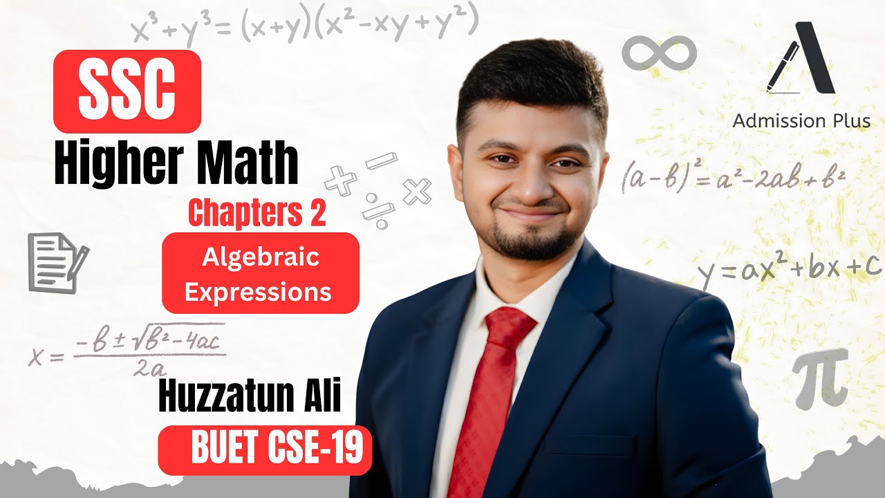 Master Algebraic Expressions: Polynomial & Theorems Explained | SSC Higher Math l Huzzatun Ali
