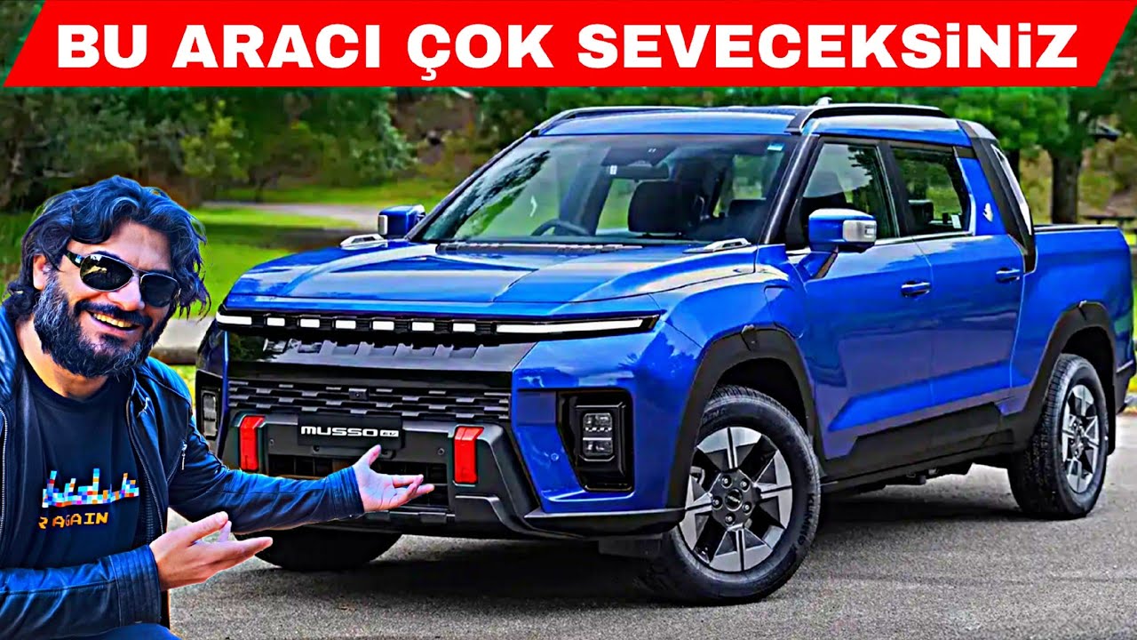 BU ARACI ÇOK SEVECEKSİNİZ ELEKTRİKLİ KGM MUSSO EV İNCELEME VERGİ MERGİ YOK HUZUR VAR KEYİF VAR