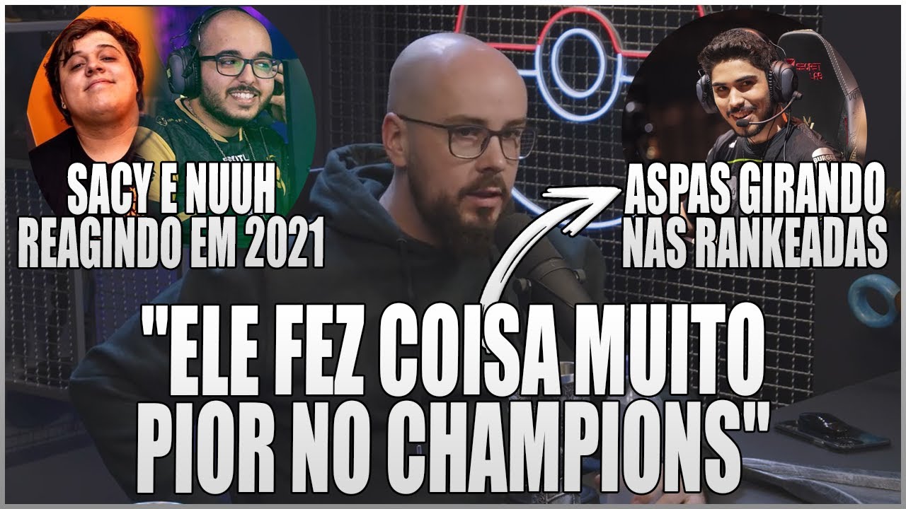 SPACCA E MEL&Atilde;O REAGEM A JOGADAS SUSPEITAS DO ASPAS DE QUANDO O CHAMAVAM DE CHEATER
