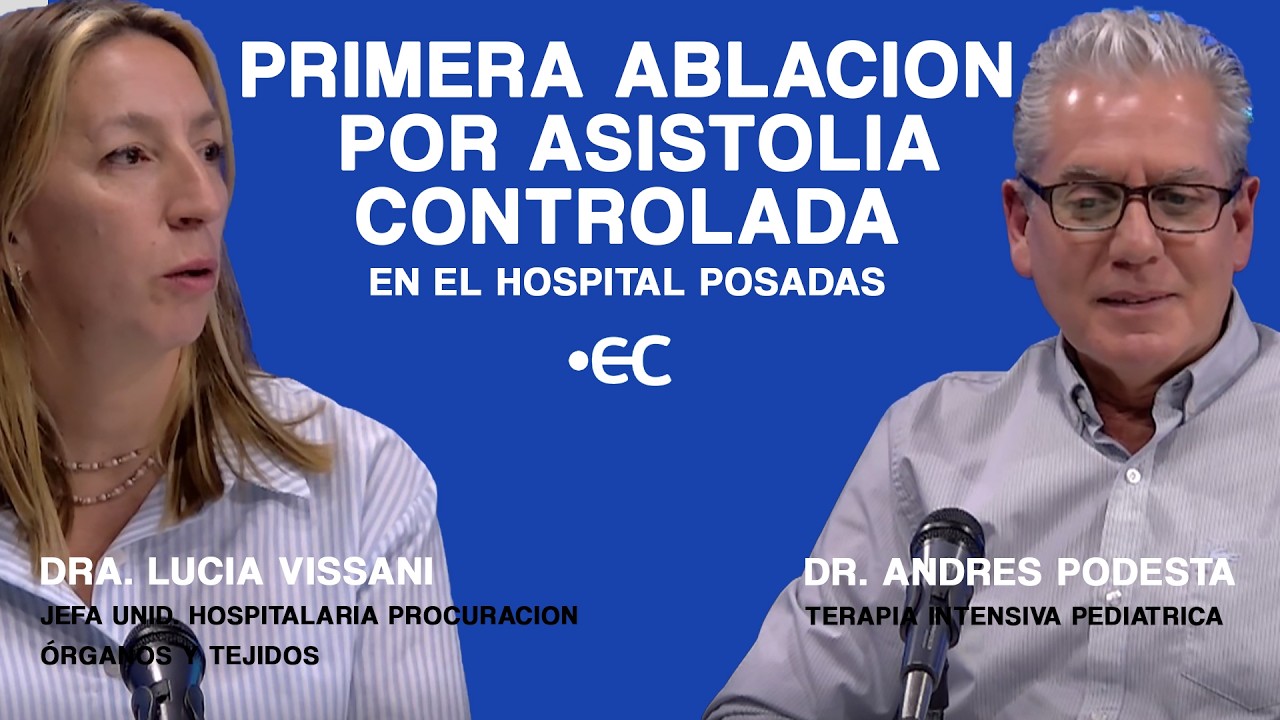 PRIMERA ABLACION POR ASISTOLIA CONTROLADA EN EL POSADAS - EC - 19/3