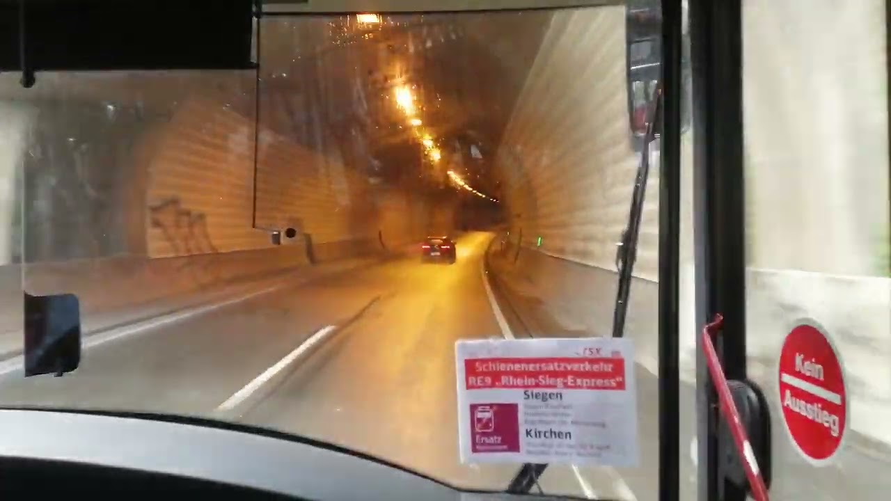 RE9 (SEV): Siegen Hbf - Kirchen(Sieg), (Ausfahrt über die HTS)