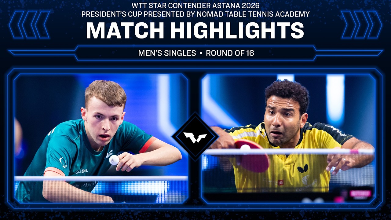 Flavien Coton vs Omar Assar | MS R16 | #WTTAstana 2026