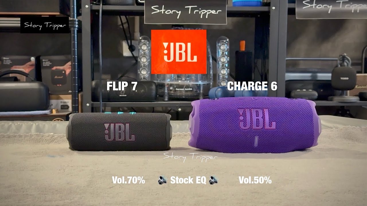 JBL FLIP 7 vs JBL CHARGE 6