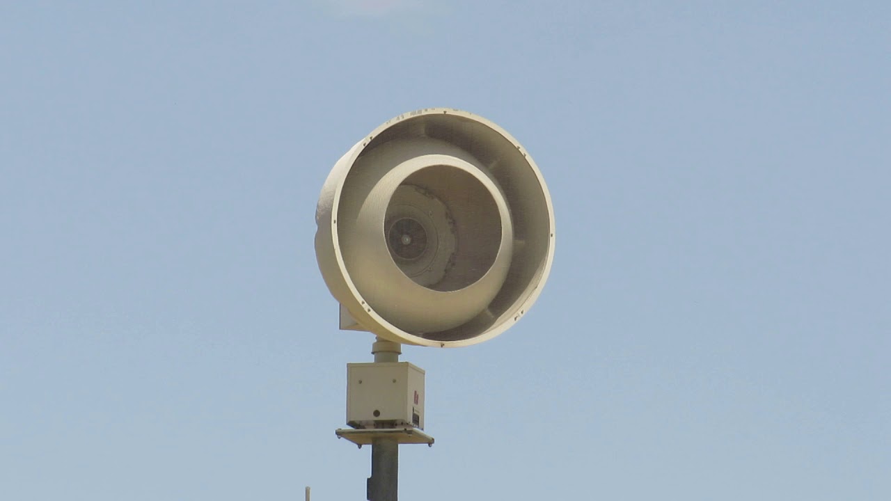 Roanoke, TX Siren Test | Federal Signal 508 (1&1 Alert/Attack) | 5/6/2020