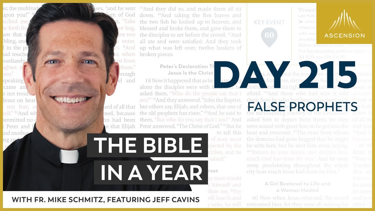 Day 215: False Prophets — The Bible in a Year (with Fr. Mike Schmitz)