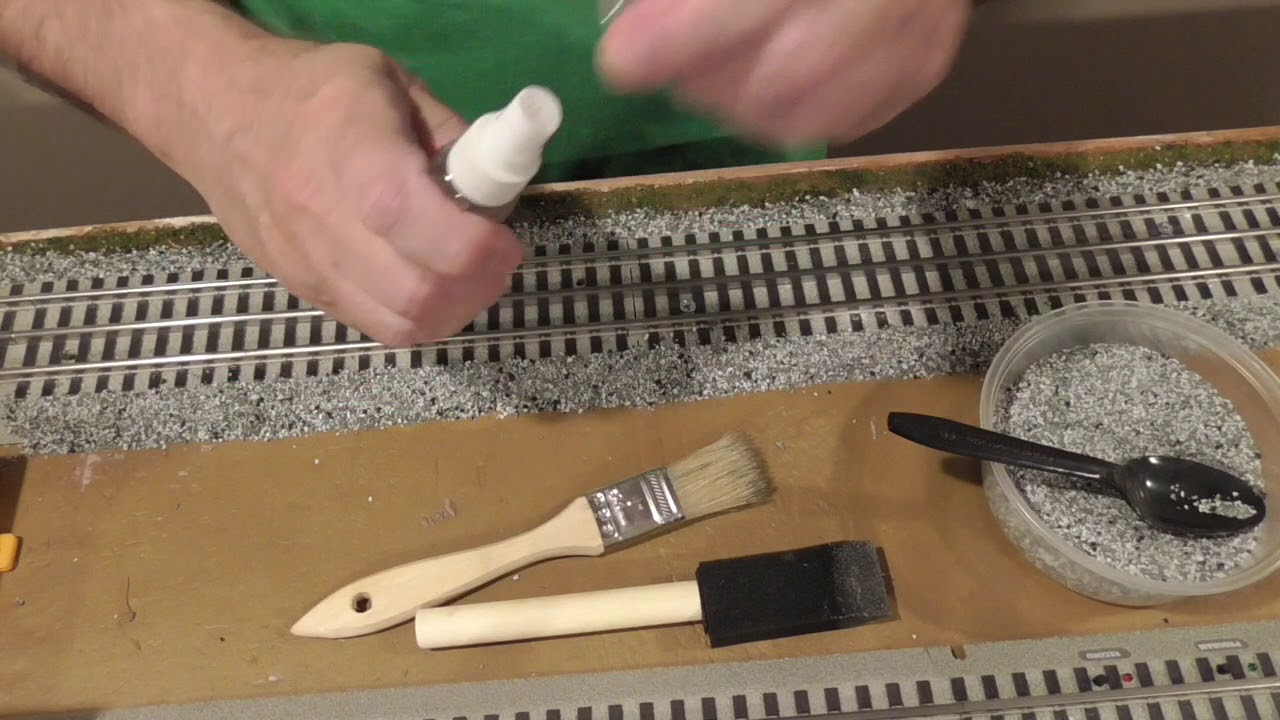 Ballasting Lionel Fastrack