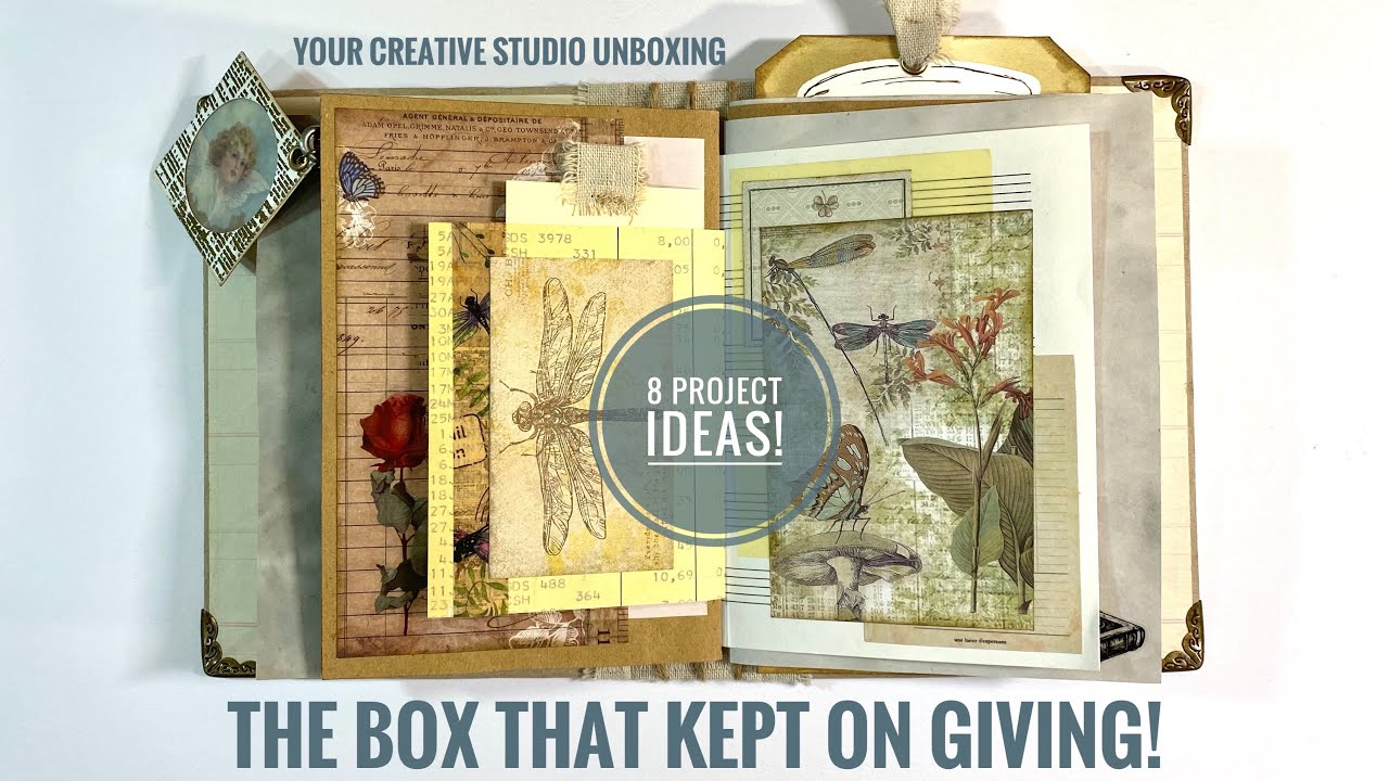 Your Creative Studio June 2021 Unboxing & Project Share - The Box That Kept On Giving!