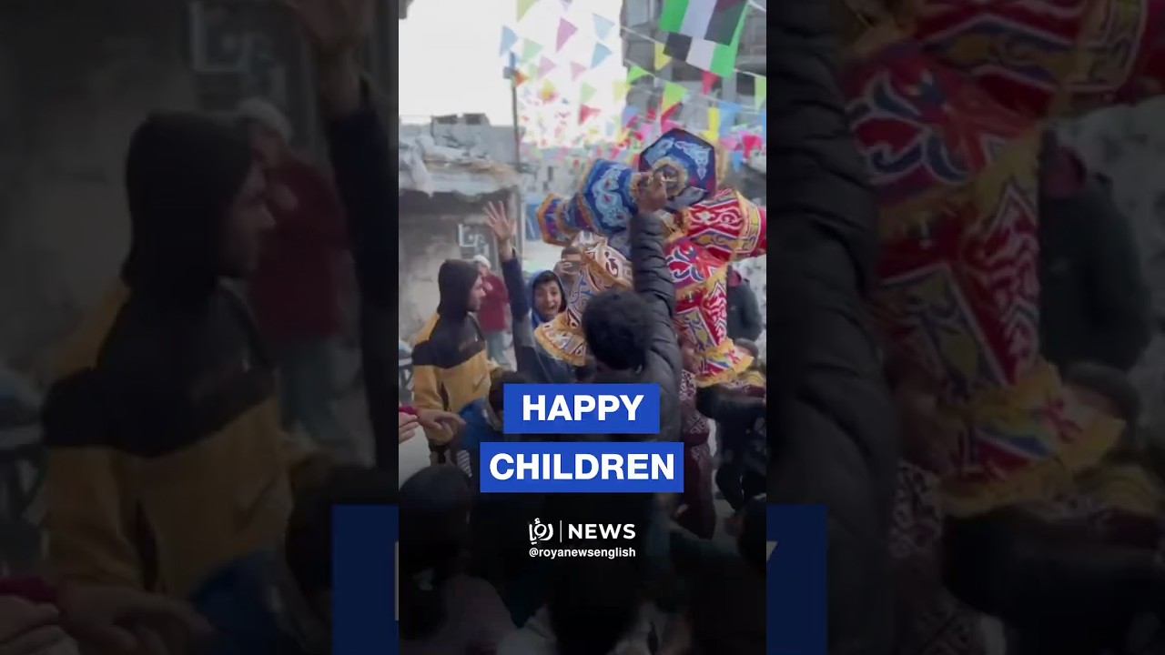 🌙 Children in Gaza joyous ahead of Ramadan