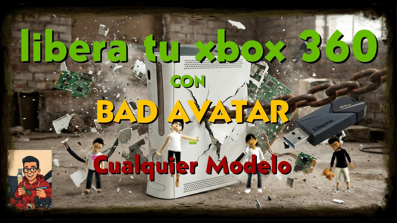 libera fácilmente tu xbox 360 con bad avatar