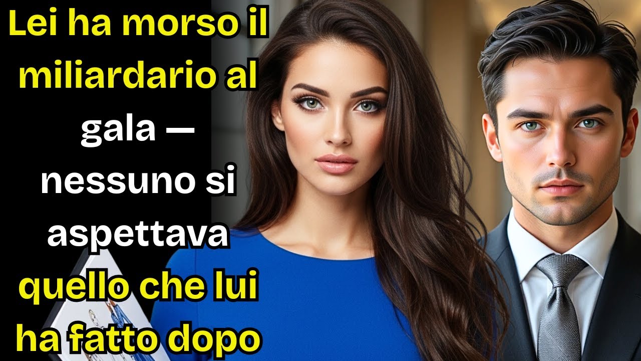 Lei ha morso il miliardario al gala — nessuno si aspettava quello che lui ha fatto dopo