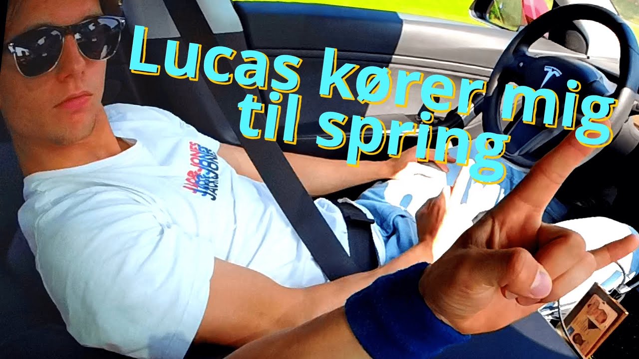 Lucas kører mig til spring | Skyum