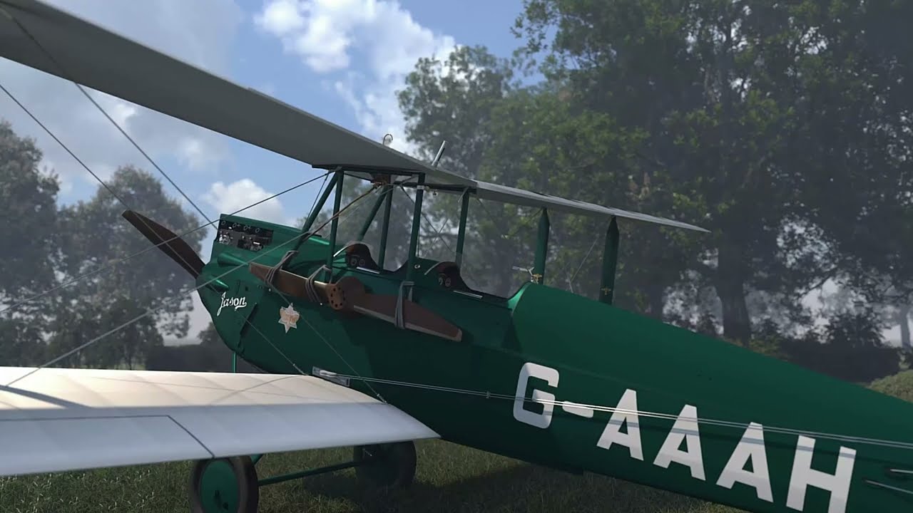 De Havilland DH.60 Gipsy Moth. Amy Johnson's 'Jason'. (SketchUp & Vray)