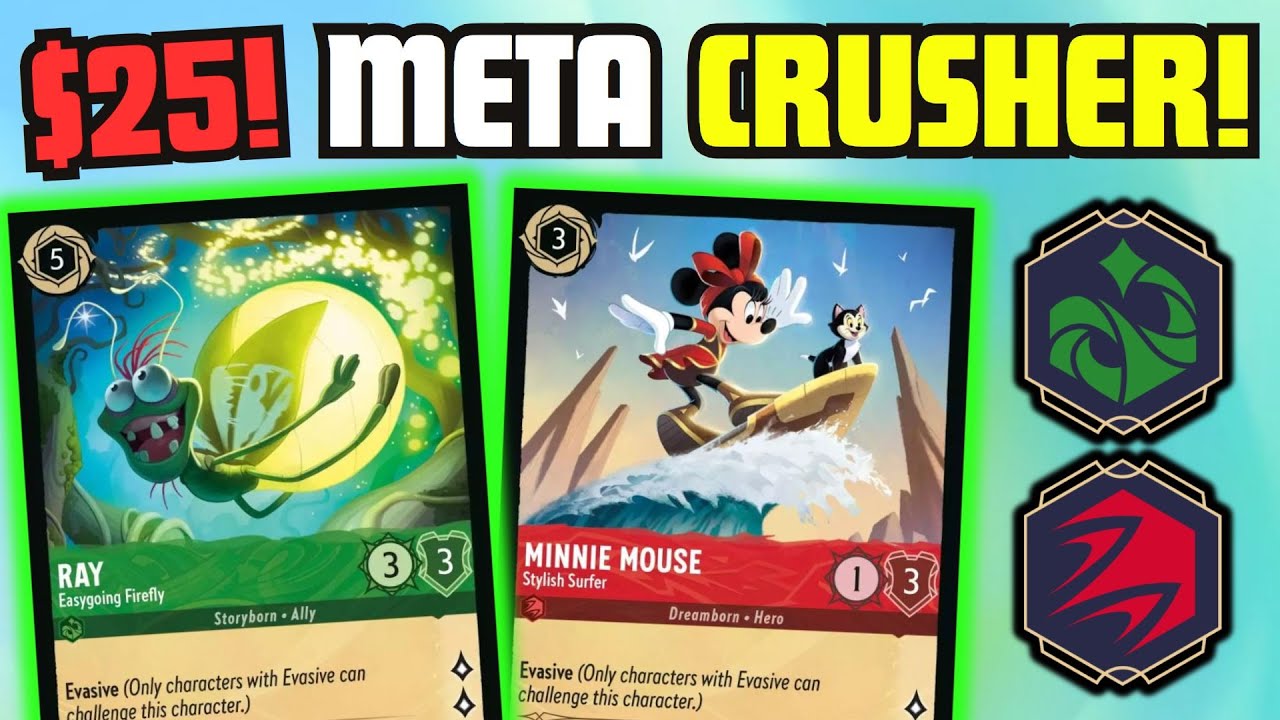 EVASIVES ARE BACK! CRUSH the META on a BUDGET! - Lorcana Guide + Gameplay