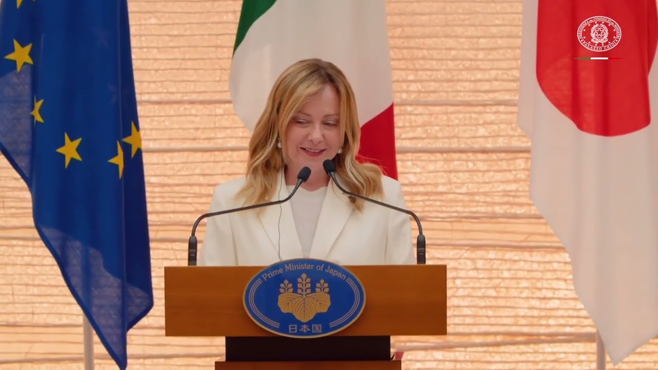 Visita in Giappone: dichiarazioni alla stampa Meloni - Takaichi (audio originale)