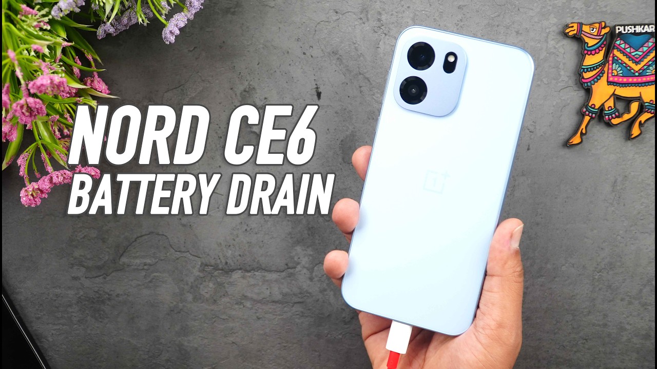 Тест на разрядку батареи OnePlus Nord CE6 🔋