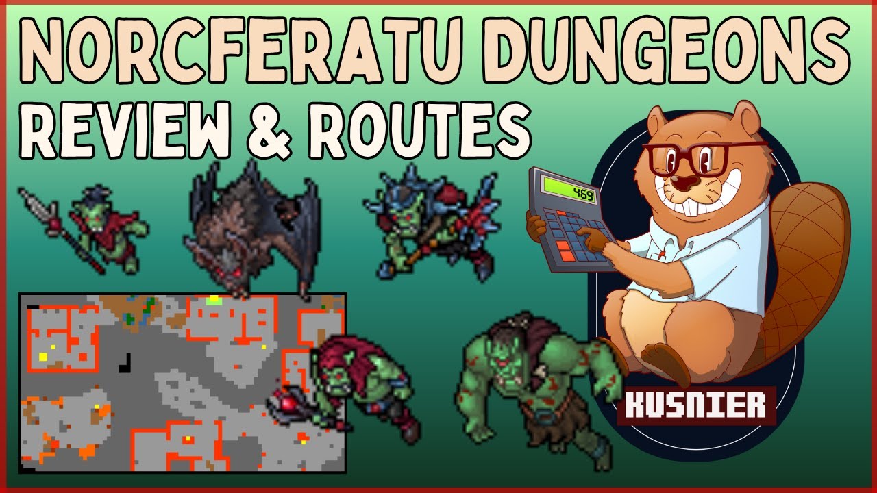Norcferatu Dungeons Results & Route | Summer Update 2025 | Tibia