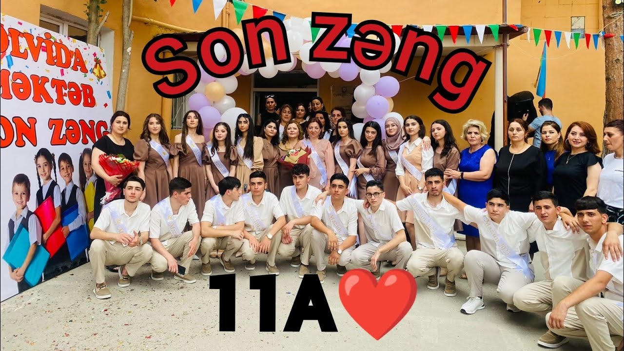 Sumqayıt 41 nömrəli məktəb 2023 Məzunlarının Son Zəngi