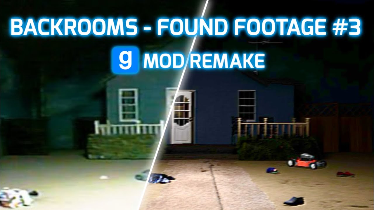 Backrooms - Found Footage #3 (Garry's Mod Recreation)