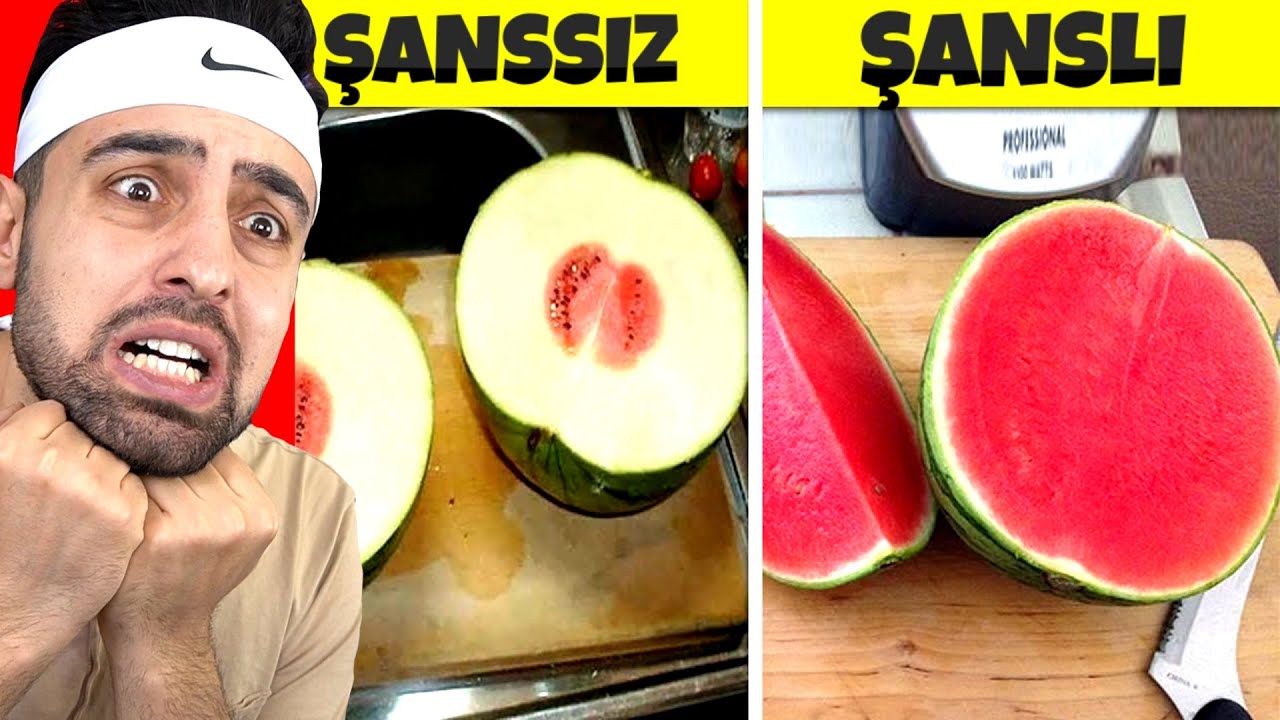 DÜNYANIN EN ŞANSLI VS ŞANSSIZ YİYECEKLERİ !