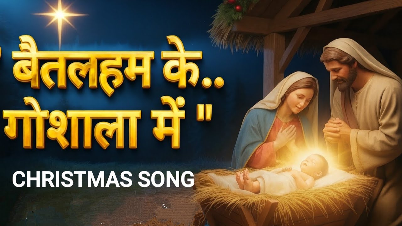 बैथलहम के गौशाला में | Heart-Touching Christmas Song | Hindi Christian Worship”| Christian song 