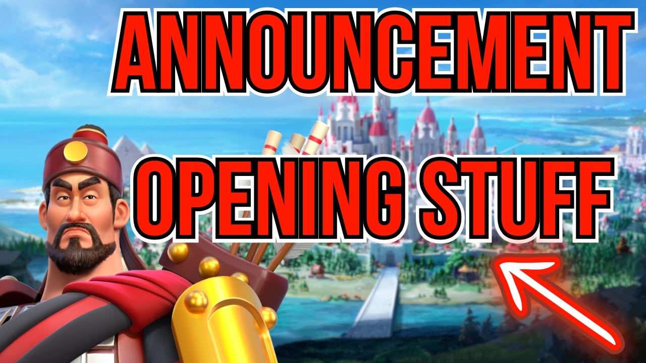 Big Announcement, Crafting & More Live in Rise of Kingdoms