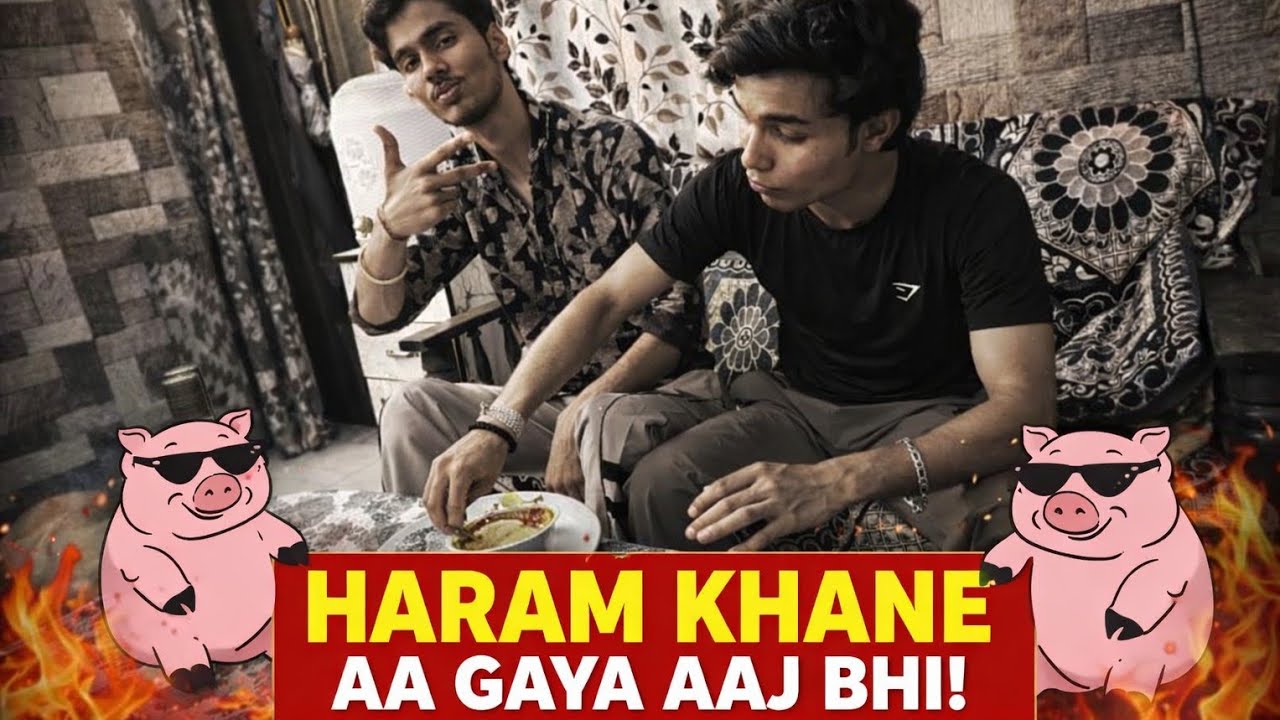 Haram khane aaj fhir aa gaya yeh🐷#vlogs#watchnow #like 