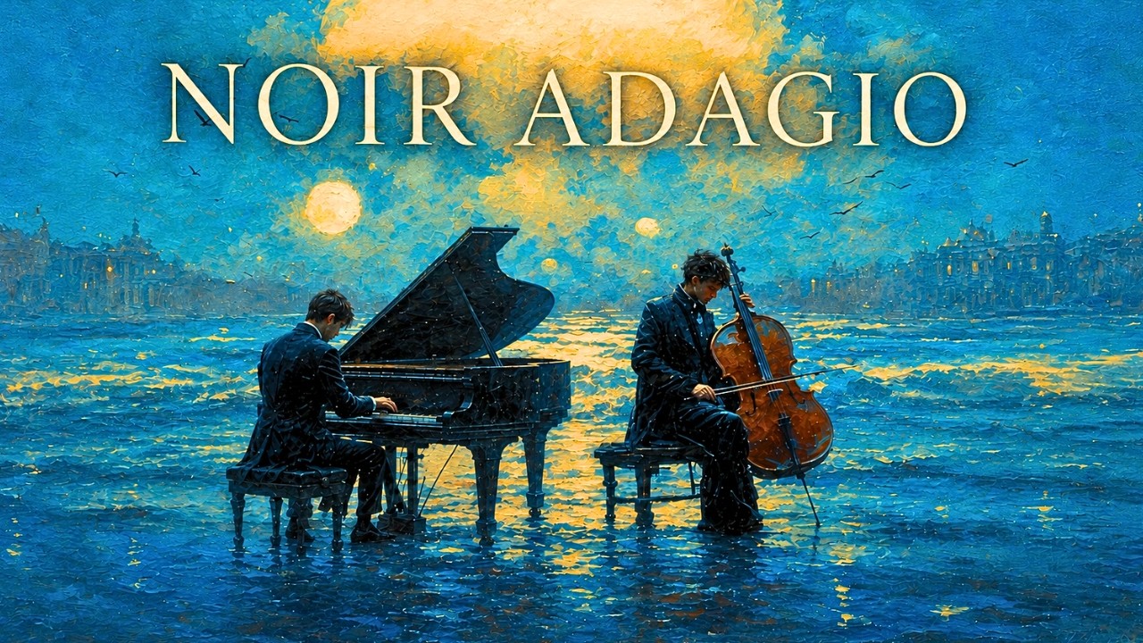NOIR ADAGIO &ndash; Velvet Waves of the Night | Classical Music for Gentle Thinking