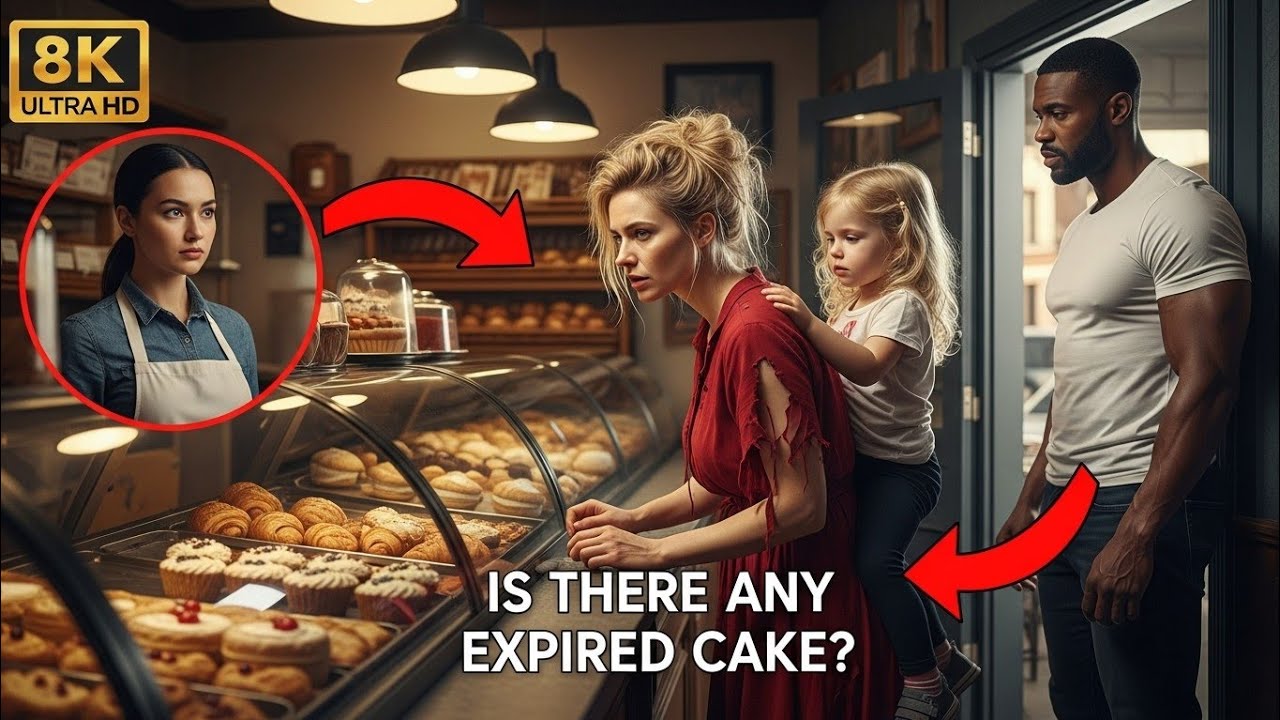 “Is There Any Expired Cake?” She Asked — Black Single Dad Behind Her Heard Everything
