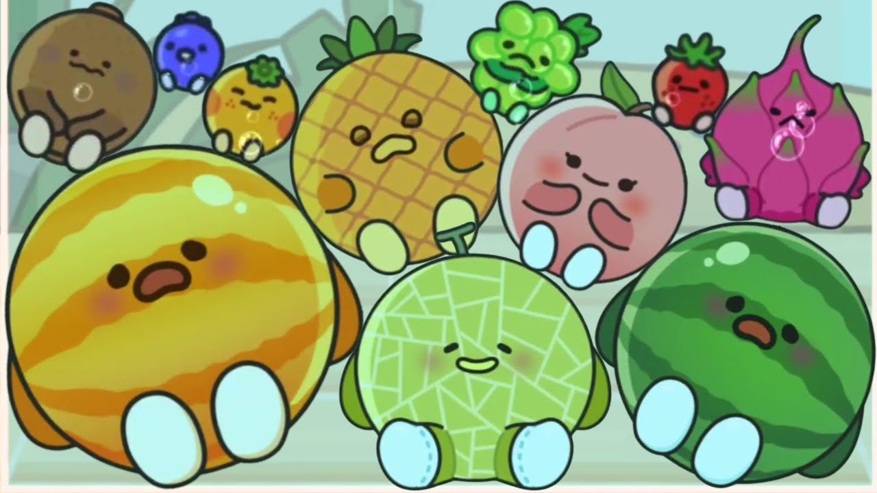 WATER SUIKA GAME - ASMR Gameplay (Fruits Evolution, Level Up Watermelon Merge Balls 2048)