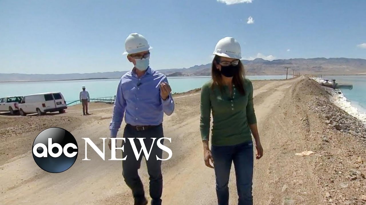 The 'white gold rush': Inside a lithium mine, where stores of recyclable energy lie | Nightline