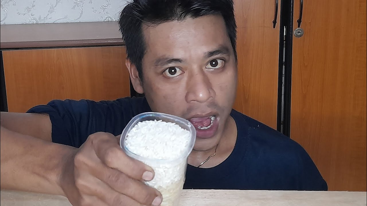 Asmr raw rice||compilation vidio suapan full ||asmr makan beras mentah||eatrawrice