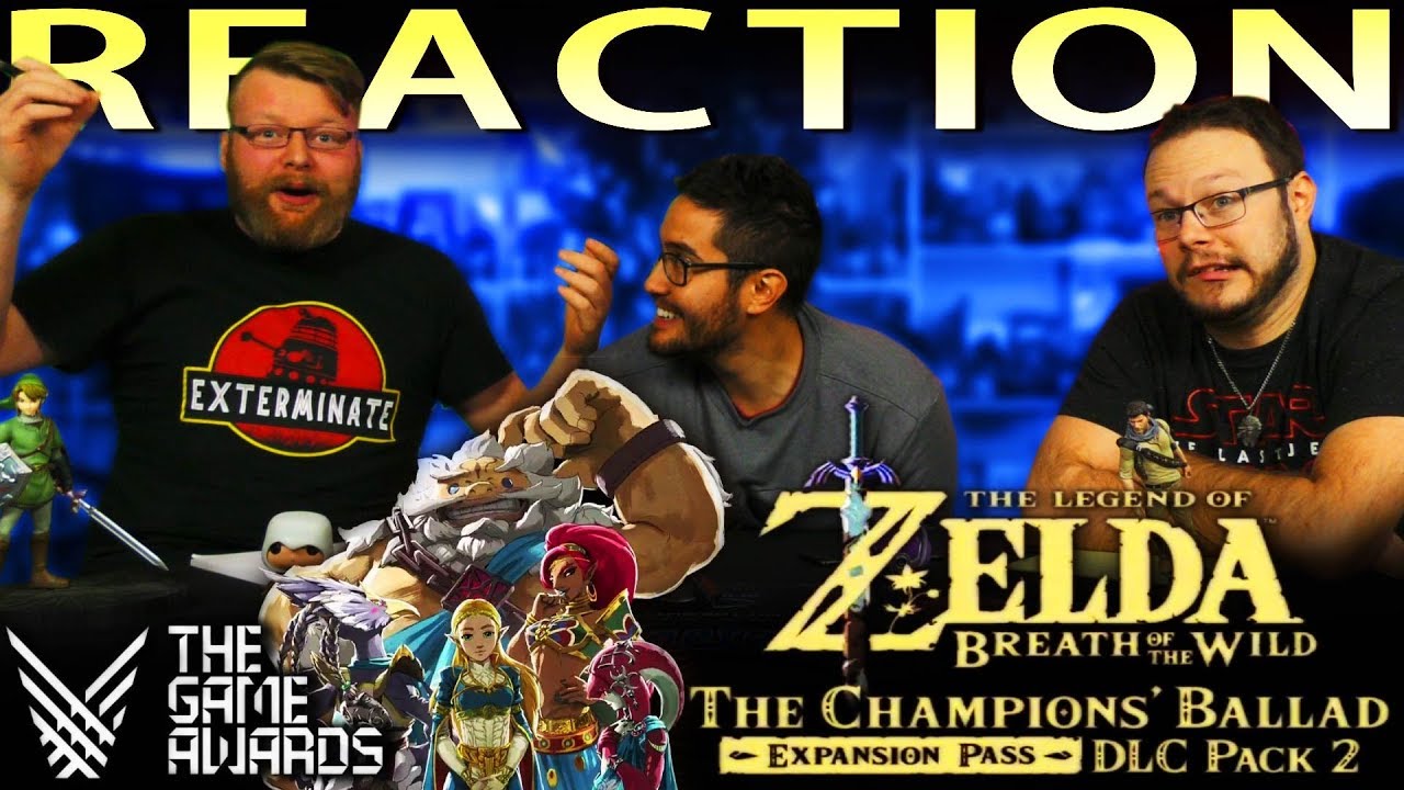 The Legend of Zelda: Breath of the Wild - The Champions Ballad Trailer REACTION!! TGA 2017