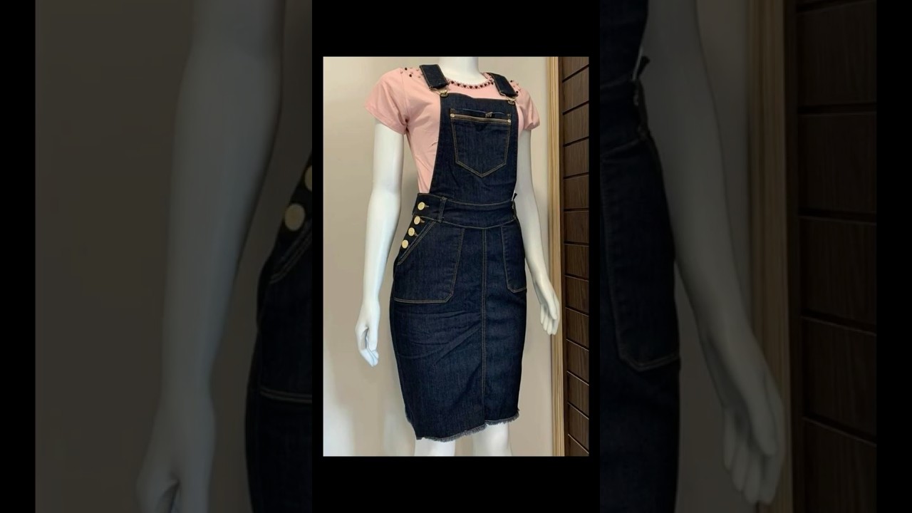 Denim jumpsuit outfit ideas | jumpsuit for girls | denim designs | jumpsuit denim dress 😍🥰