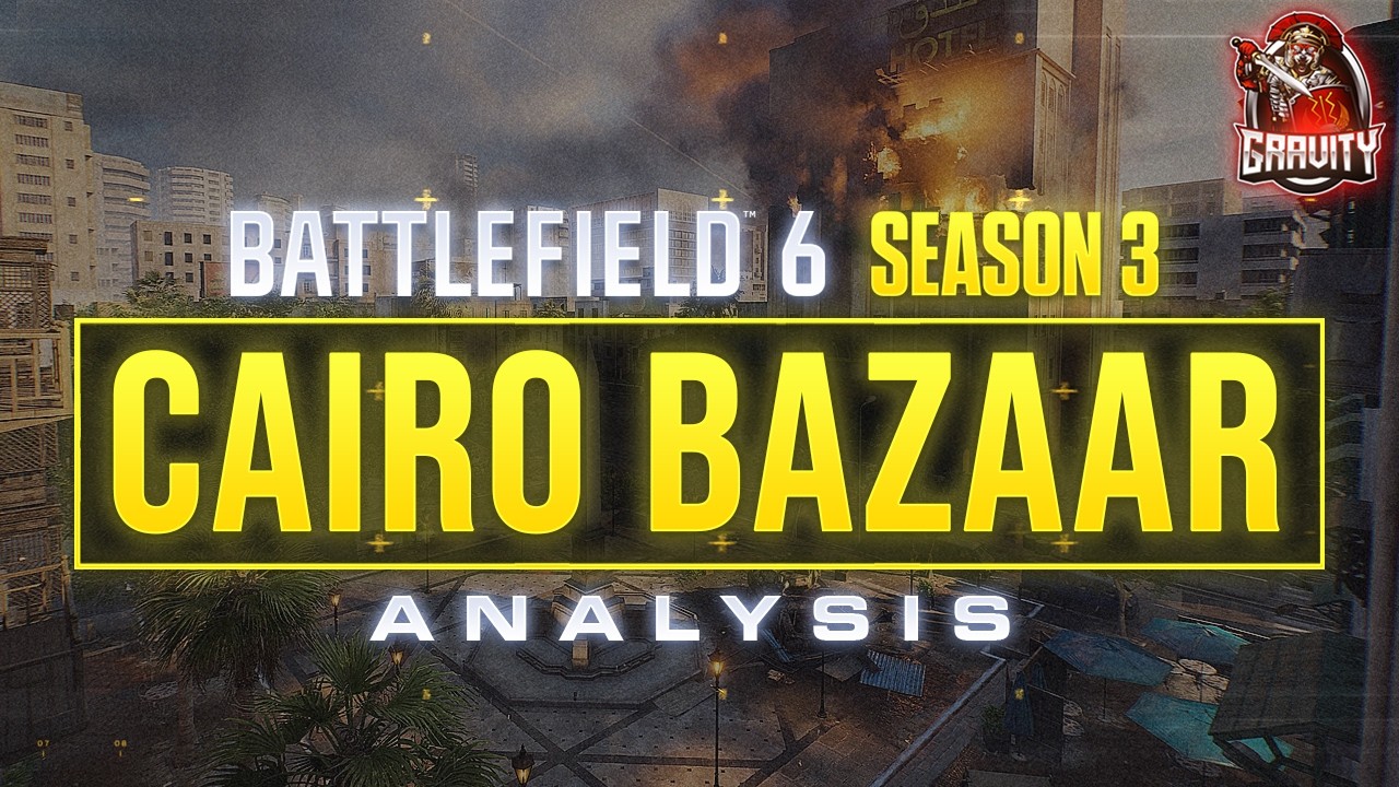 Анализ карты &laquo;Каирский базар&raquo; в 3 сезоне Battlefield 6
